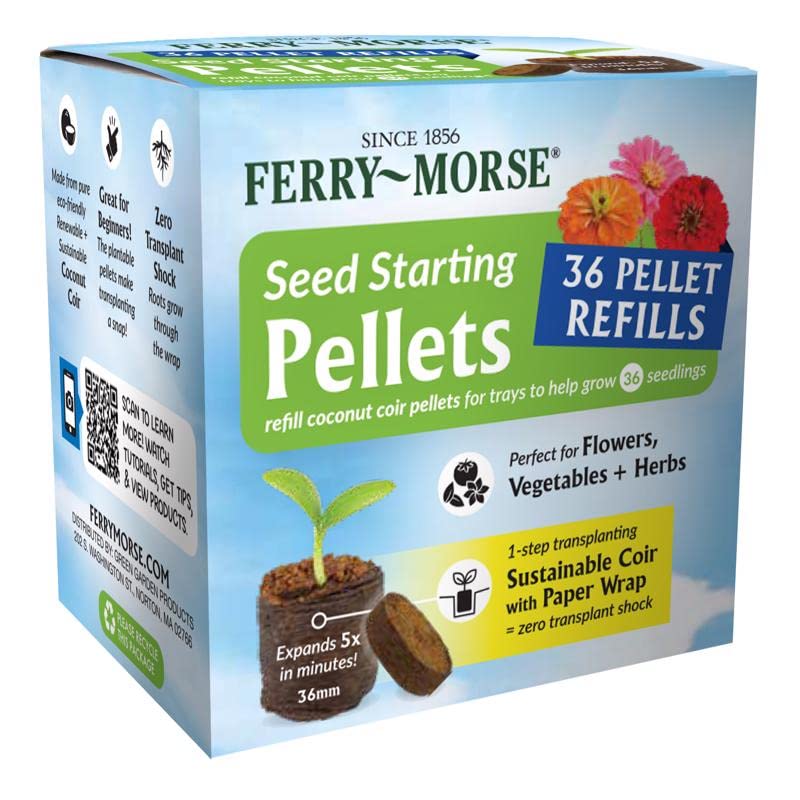 Amazon.com: Ferry Morse Compressed Coir Pellet 36 pk : Patio, Lawn